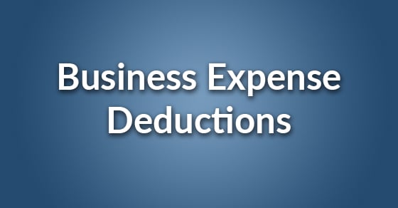 Writing off Business Expenses